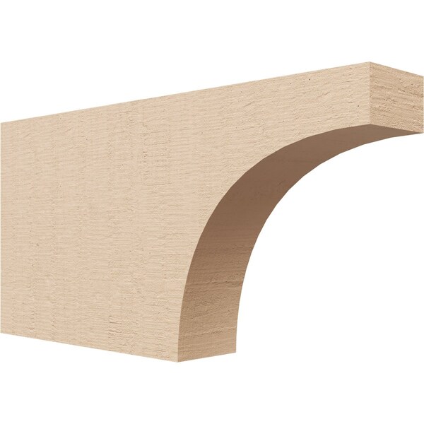 Ekena Millwork 2in. W x 6in. H x 12in. L Huntington Woodgrain TimberThane Rafter Tail, Primed Tan RFTUR02X06X12HUNRCPR - main